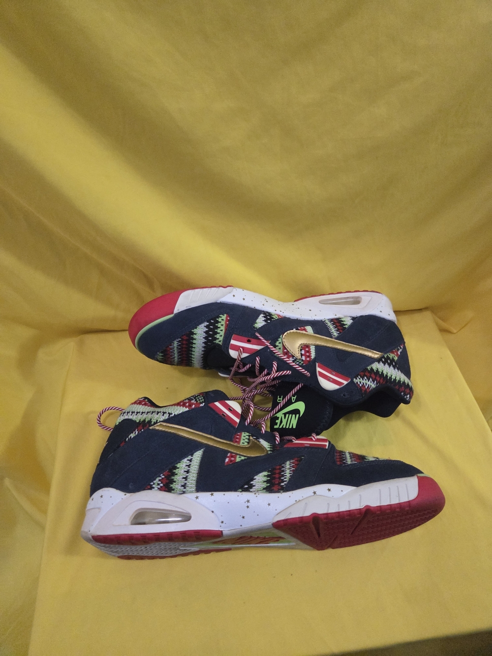 Nike Air Tech Challenge 3 Christmas Worn/ Not In Original Box - Picture 8 of 8